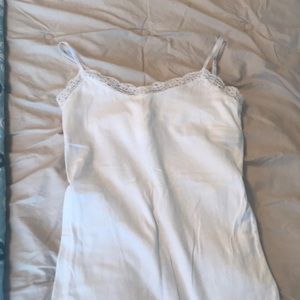 White tank top